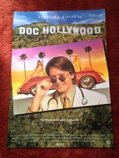 Doc Hollywood Kinoplakat Poster A1, Michael J. Fox, Woody Harrelson