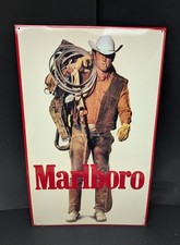 Blechschild / Marlboro Man / Zigaretten Werbung / Wayne McLaren 33x53 ✔️