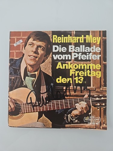 Reinhard mey single autogramm - reinhard,