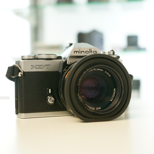 Minolta xd7 analoge - minolta,