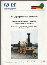 Die Leipzig Dresdner Eisenbahn Ausbau für Tempo 200 von 1993