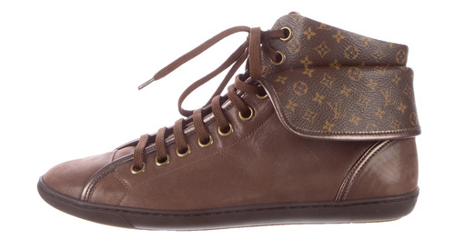 Louis vuitton brown suede - vuitton,