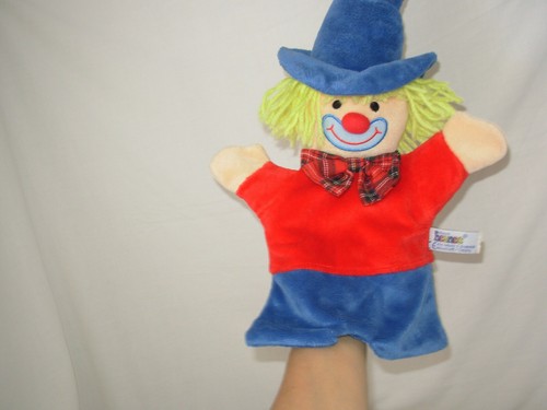 Plüsch marionette clown 35cm - clown,