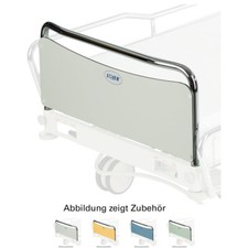 Bettende 80 cm, Chrom für