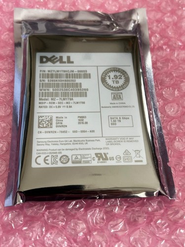 Neue dell vwr2n 92tb ri - neue, 1,92tb
