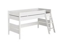 Kinderbett / Hochbett weiß