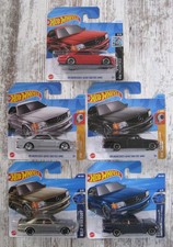 5 x Hot Wheels '89 Mercedes
