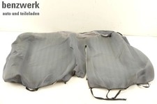 Mercedes W124 Limousine Schonbezug Sitzlehne Rücksitzbank Stoff grau ORIGINAL ✔️
