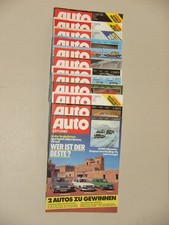 Auto Zeitung  Heft Zeitschrift  12 Stück 1977 - 1979 Konvolut