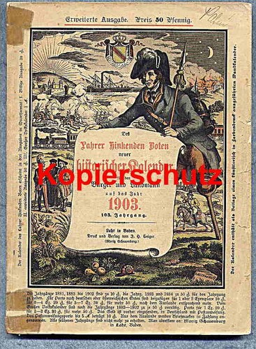 Grosser volkskalender lahrer - grosser,