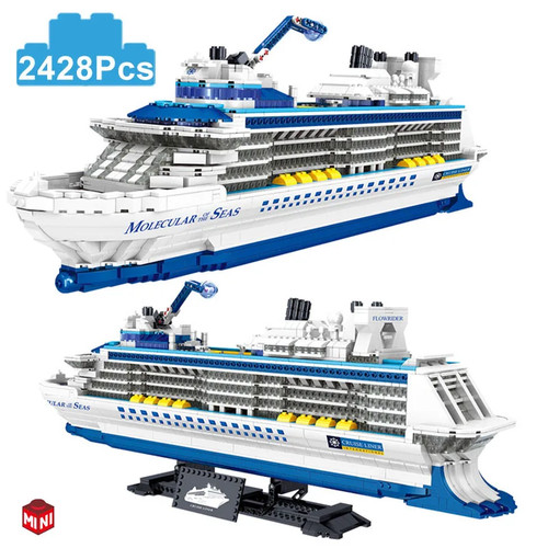 Stadt 2428pcs kreuzfahrtschiff - stadt,