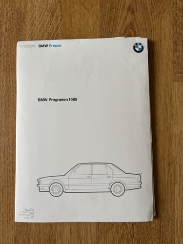 Presseinformation bmw programm - bmw,