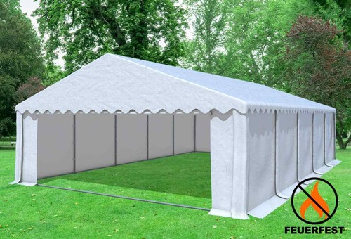Partyzelt pavillon 6x10m weiss - pavillon,
