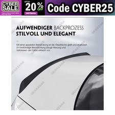 Heckspoiler LACKIERT Spoiler Heckflügel für Mercedes E Klasse W213 SCHWARZ GLANZ