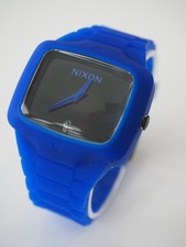 Nixon The Rubber Player Uhr Blau Neu Ohne Etikett