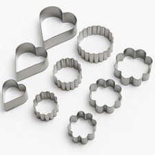 Kaiser Terrassen Ausstecher 9tlg. Plätzchen Backen Advent Weihnachten Fest 611