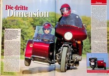 Oldtimer Markt 2488) BMW R 75/5 EML Steib TR 500 Gespann in einer seltenen Vorst