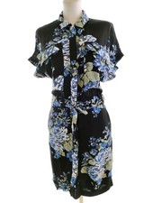 GANNI Damen Hemdblusenkleid