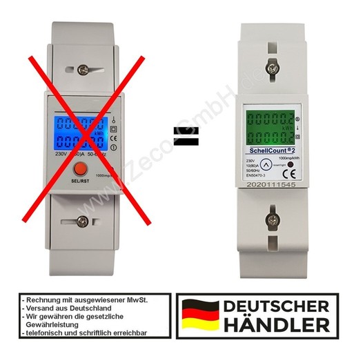 Phasen stromzähler din - 1,