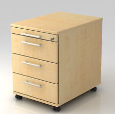 Rollcontainer Multi Schreibtischcontainer Schubladen Relinggriff Bürowagen