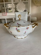 Carstens Sorau  Deckel Terrine Blümchen Gold