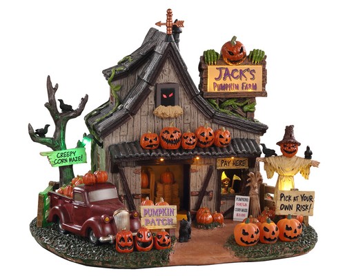 Lemax jack s - pumpkin, farm