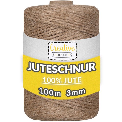 Creative deco 100m jute - creative, jute-schnur