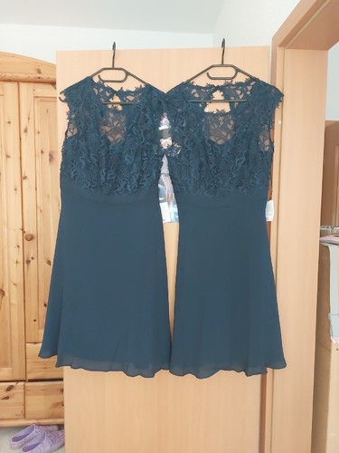 Blaues kleid und gr 44 - kleid,