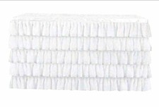 Rüschen Tischumrandung