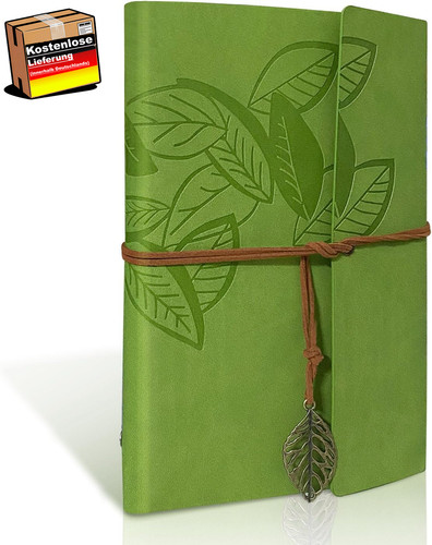 Ledernotizbuch braun - a5,