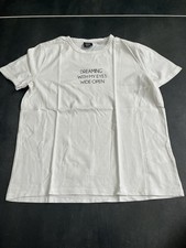 T-Shirt ~ Print ~ weiß ~ Gr. XS ~ Dreaming with my eyes wide open ~ NEU