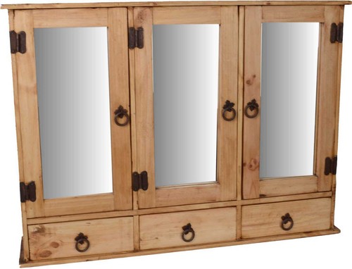 Spiegelschrank mexico möbel - spiegelschrank,