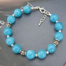 BAILYSBEADS wunderschönes designer Larimar-Armband Armkettchen 20cm Ø10mm LA34