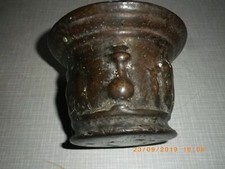  MÖRSER BRONZE wohl ITALIEN/SPANiEN 15.-16 Jht. oder früher Museumstück !!!