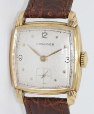 Antike Longines Armbanduhr 10k Gold Filled Cal. 10L Handaufzug 26mm