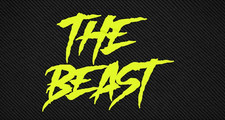 2 Aufkleber The Beast Neon