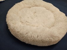 Hundebett flauschig rund Durchmesser 75cm