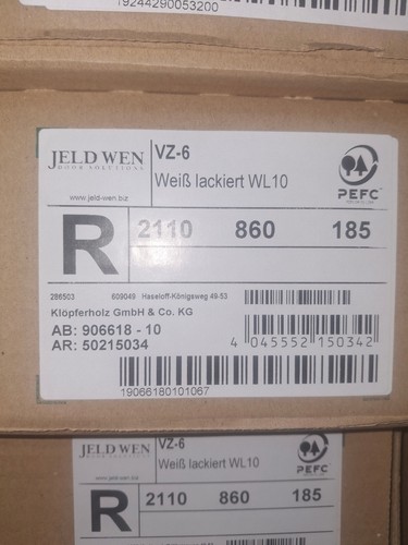 Jeld wen türzarge weiss - wen,