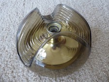 XXL Peill & Putzler Deckenleuchte / Deckenlampe Wave 60er 70er Vintage Wandlampe