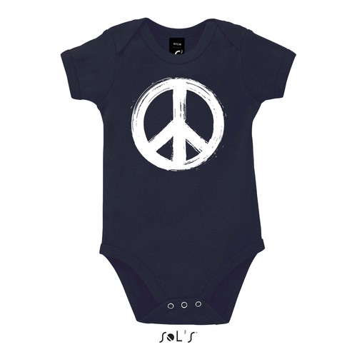 Strampler peace symbol - strampler,