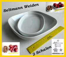Seltmann Weiden 2 Teller Schalen Servierplatten kleine Schüssel Platte 💥💥💥