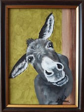 Neugieriger Esel Original