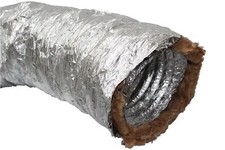 Sonoduct Schallgedämmter Schlauch 315mm / 10m - Schallisoliert  (8,99 EUR/m)