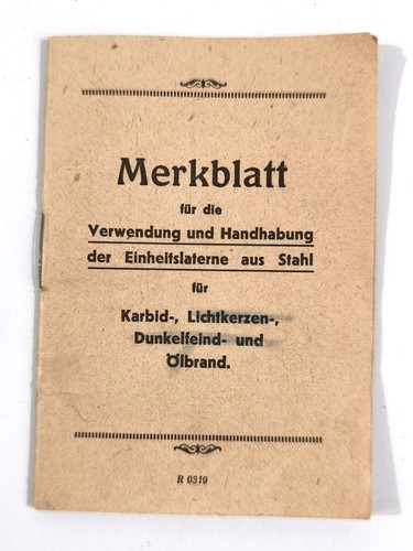 Merkblatt für die handhabung - die,