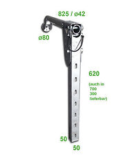 Halter verzinkt Anfahrschutz klappbarer Träger 620 x 825 / Ø 42 mm LKW Auflieger