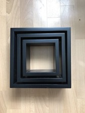 Wand Regal Würfel, schwebend