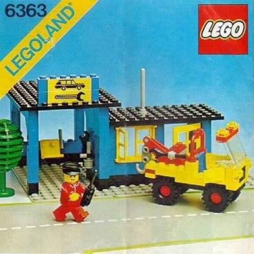 Lego 6363 auto service station - 6363,