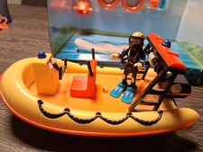 FEUERWEHRMANN SAM BOOT NEPTUNE MIT PENNY UND ZUBEHÖR  SIMBA FIREMAN SAM  
