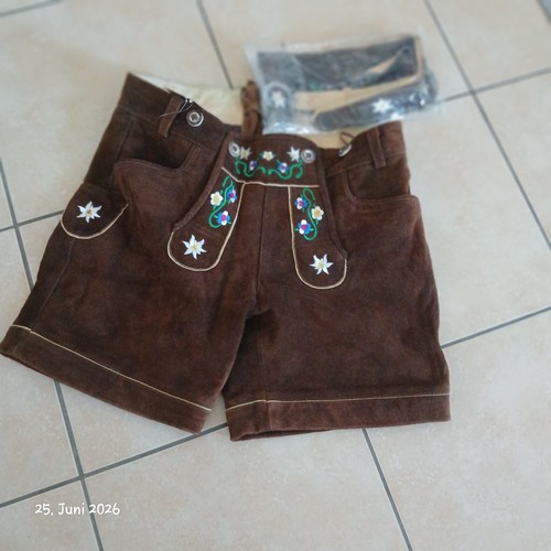 Damen wildleder trachten hose - ,