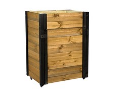 Dobar Hochbeet Pflanzbeet Pflanzkasten Blumenbeet Pflanzen anpflanzen 